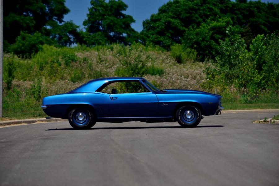 Chevrolet Camaro ZL-1 COPO Dusk Blue 1969 года  (фото 20 из 28)